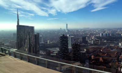 Панорама Милана с высоты 39 этажа