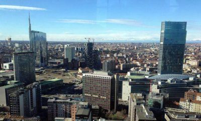 Панорама Милана с высоты 32 этажа